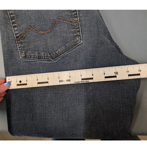 Urban Star Jeans Men 36x30 Blue Dark Wash Straight Leg Stretch Denim - Picture 11 of 13